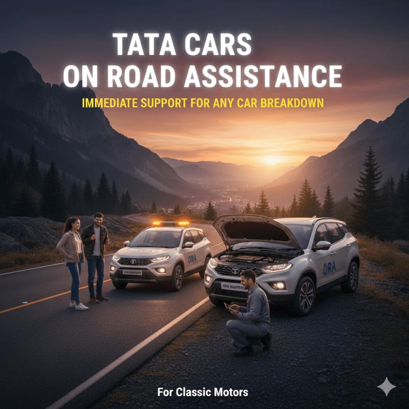 Tata Cars On Road Assistance: Immediate Support For Any Car Breakdown by boltrack