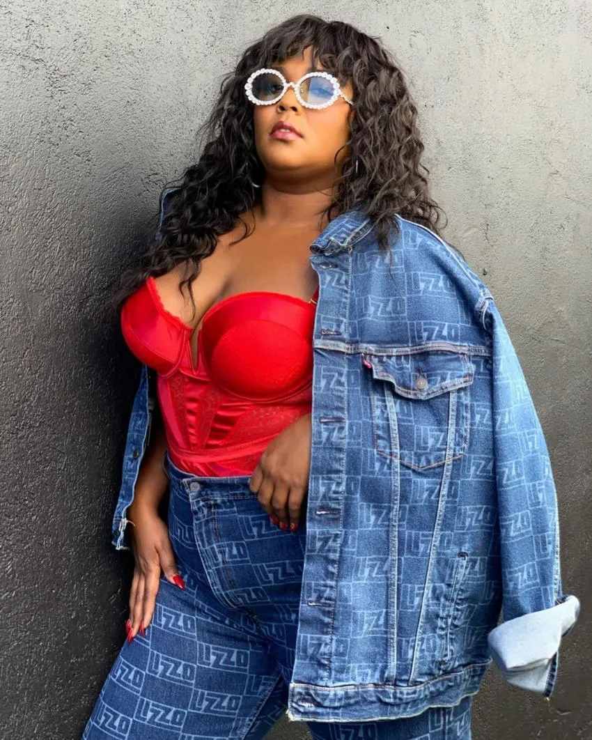 Lizzo, plus size model