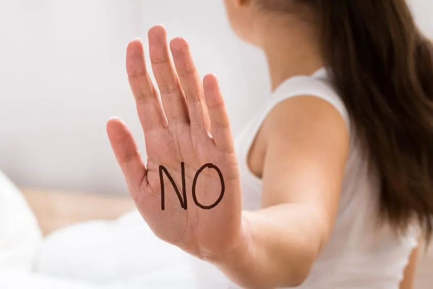 saying no in a relationship