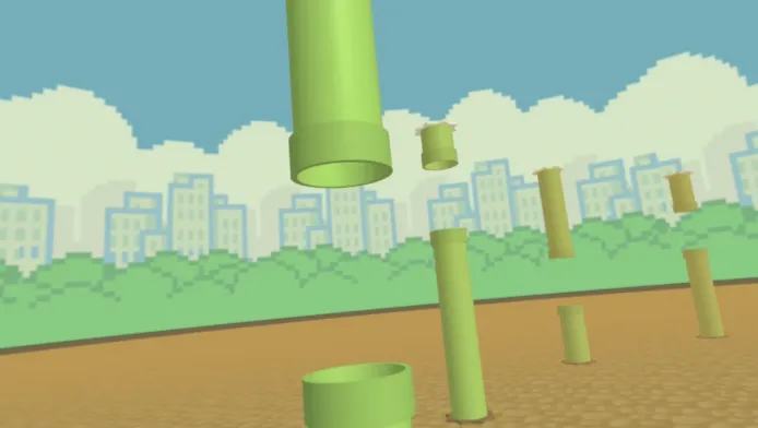Pájaro Flappy en realidad virtual Flappy Bird VR