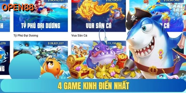 Bắn Cá OPEN88: Trải Nghiệm Giải Trí Đỉnh Cao by open88bet