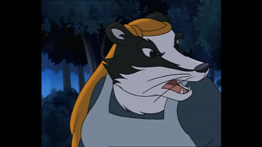 Constance from the Redwall TV series Constance the badger from the 1999 Canadian Redwall Adaptation