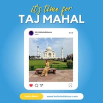Experience The Beauty Of India With A Taj Mahal Day Tour Experience The Beauty Of India With A Taj Mahal Day Tour by Hello India Tour