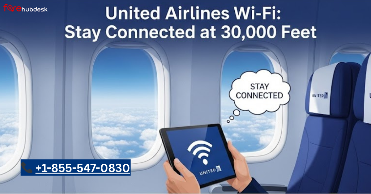 Do United Planes Have Wi-Fi? by farehubdesk