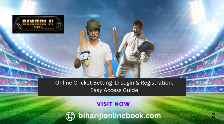 Online Cricket Betting ID Login & Registration: Easy Access Guide by Online Bihariji