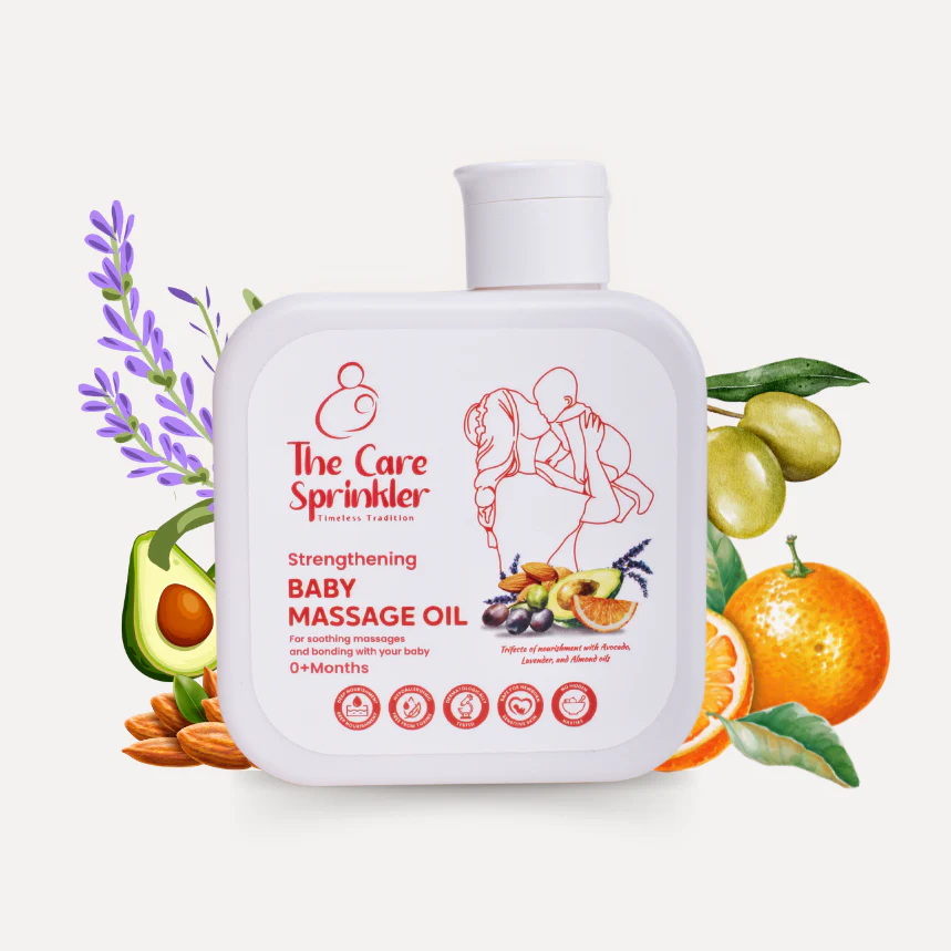 Gentle Care With The Best Baby Massage Oil by thecaresprinkler