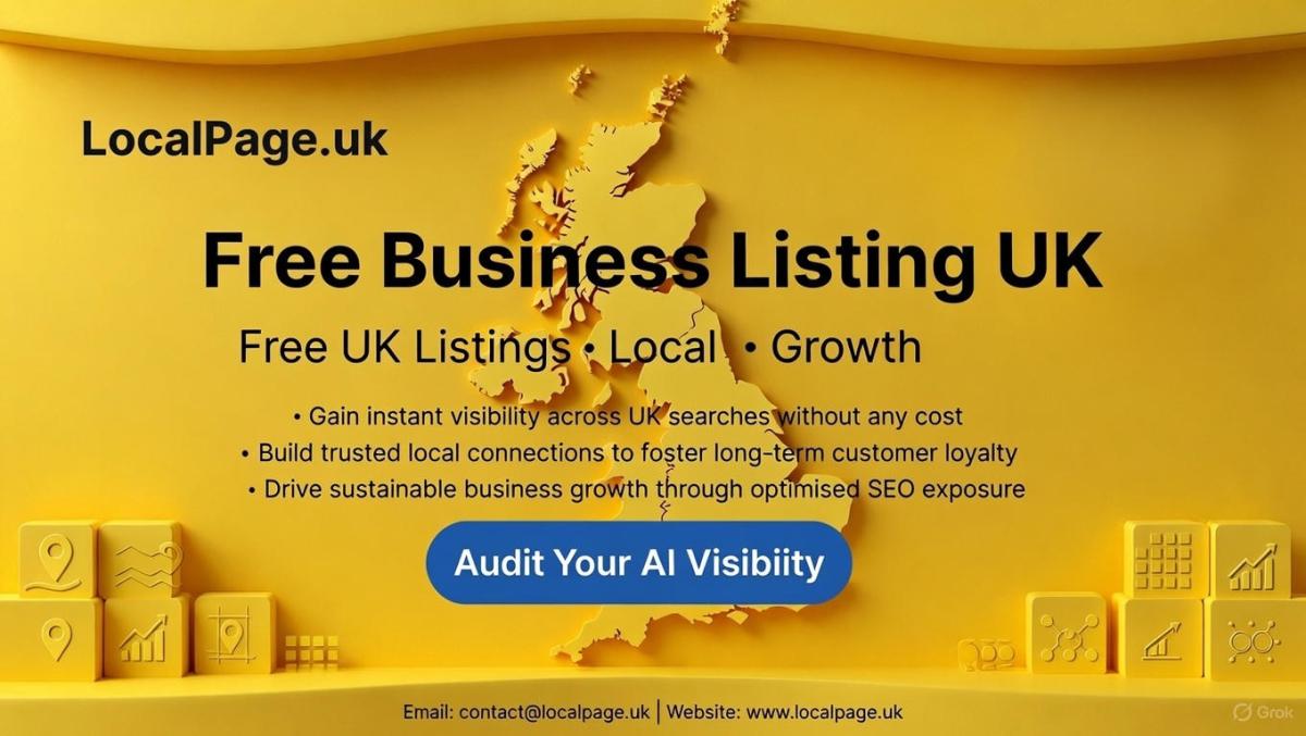 How To Dominate Your Town With Free Local Listings UK by officiallocalpageuk