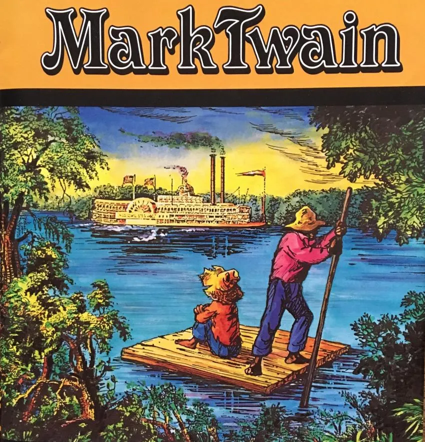 The Adventures of Huckleberry Finn Cover art for Huckleberry Finn by Mark Twain