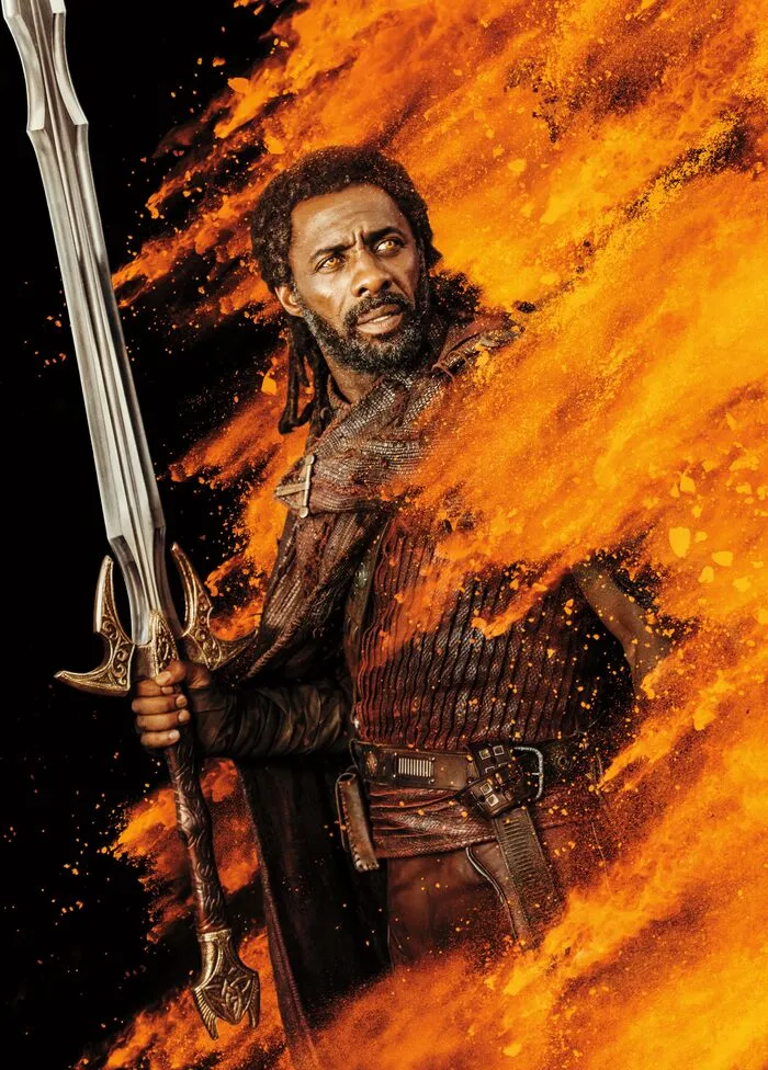 북유럽 신화의 검 호펀트와 북유럽 신 하임달 norse mythological sword hofund and norse god heimdall