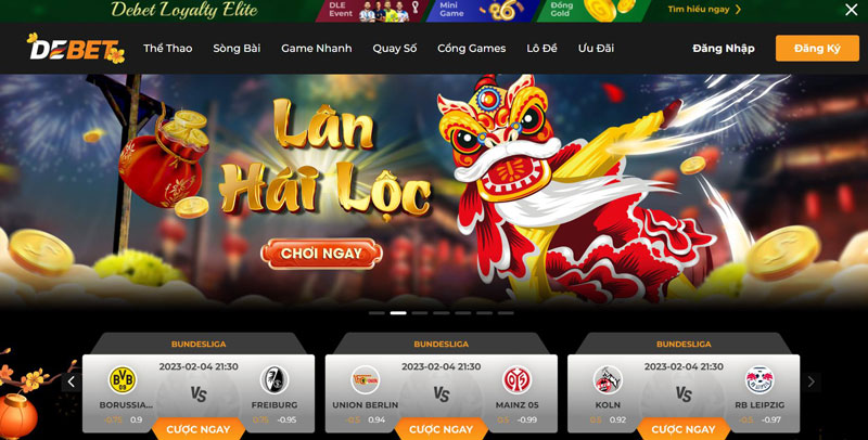 Debet – Nhà Cái Cá Cược Thể Thao Uy Tín, Nổ Hũ Đổi Thưởng by Cacuoc88