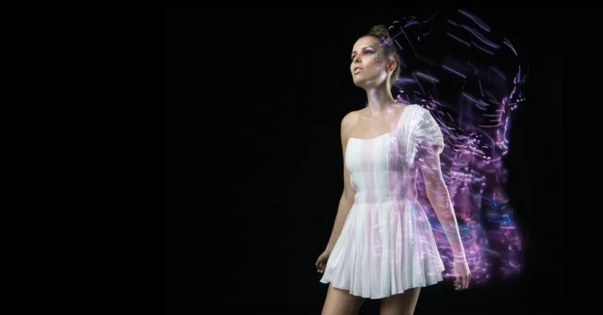 the K dress from paris fashion week