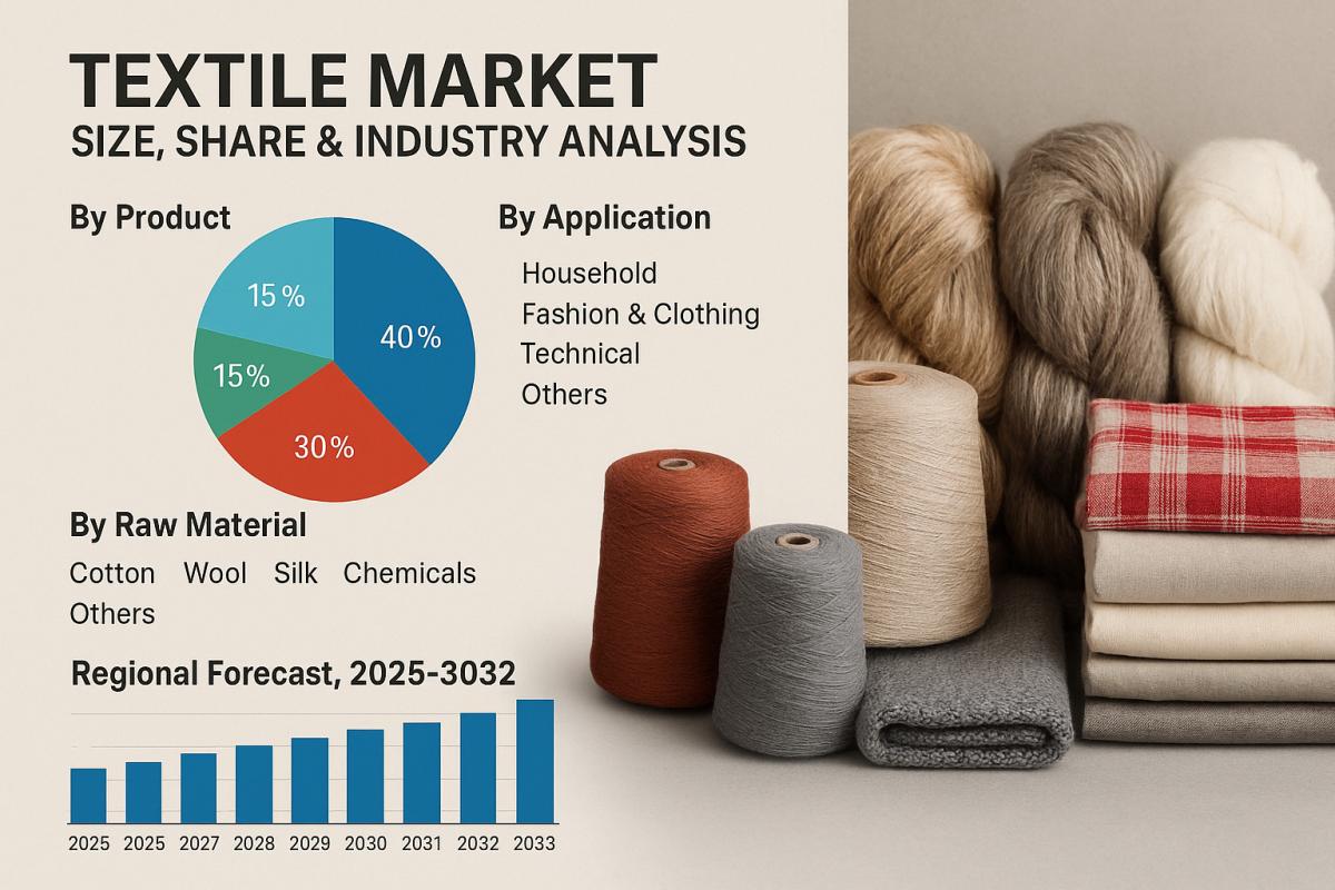 Textile Market Opportunities, Risks, And Competitive Threats by Industry Outlook