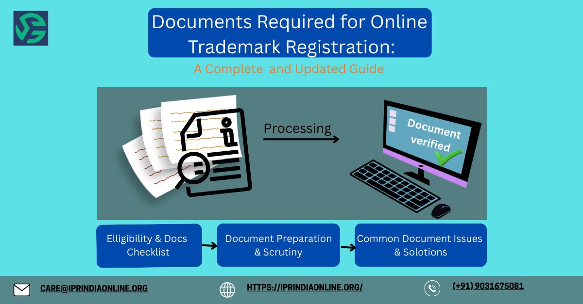 Documents Required For Online Trademark Registration: A Complete And Updated Guide by iprindia