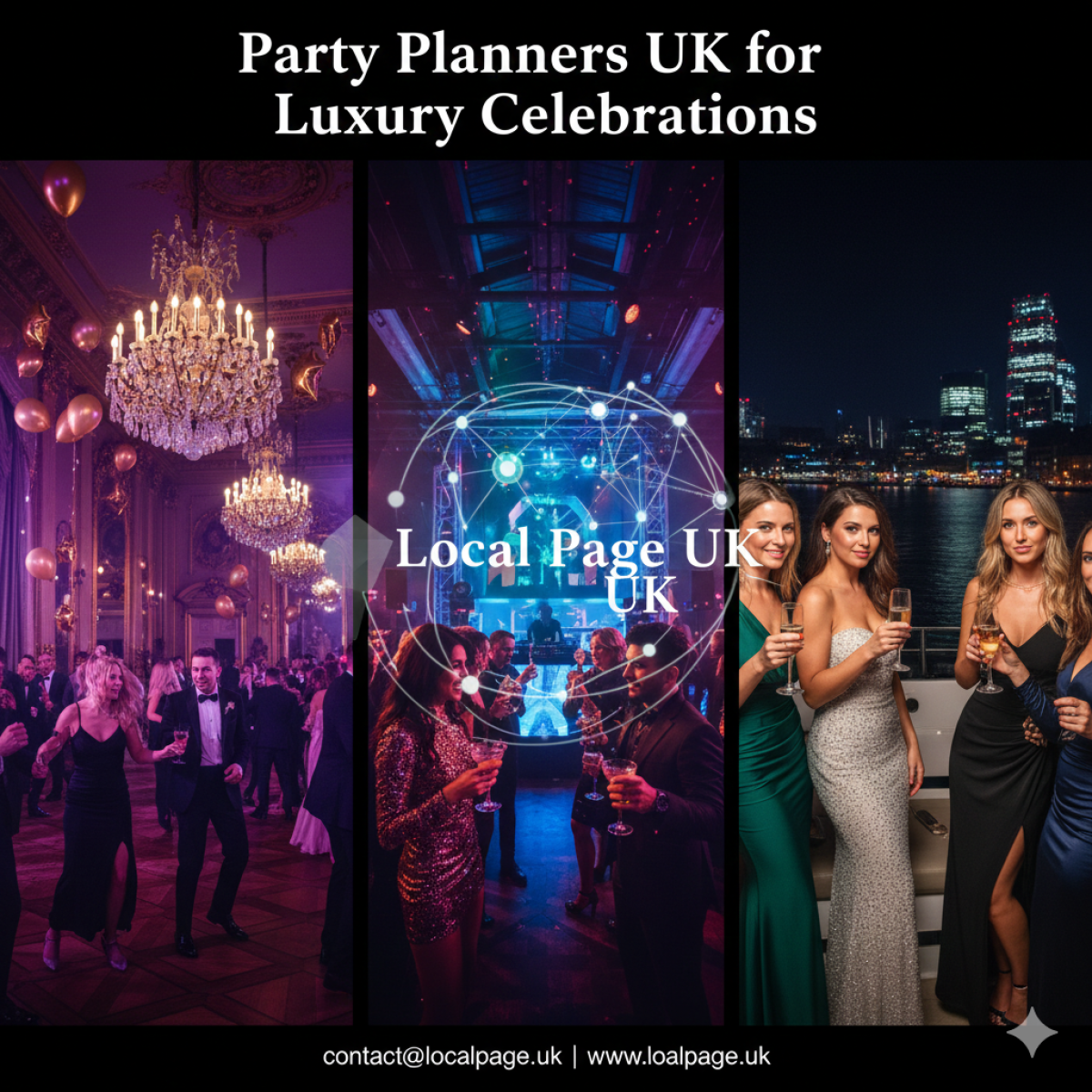 Party Planners UK For Luxury Celebrations by officiallocalpageuk
