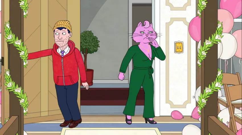 princess carolyn's green jumpsuit