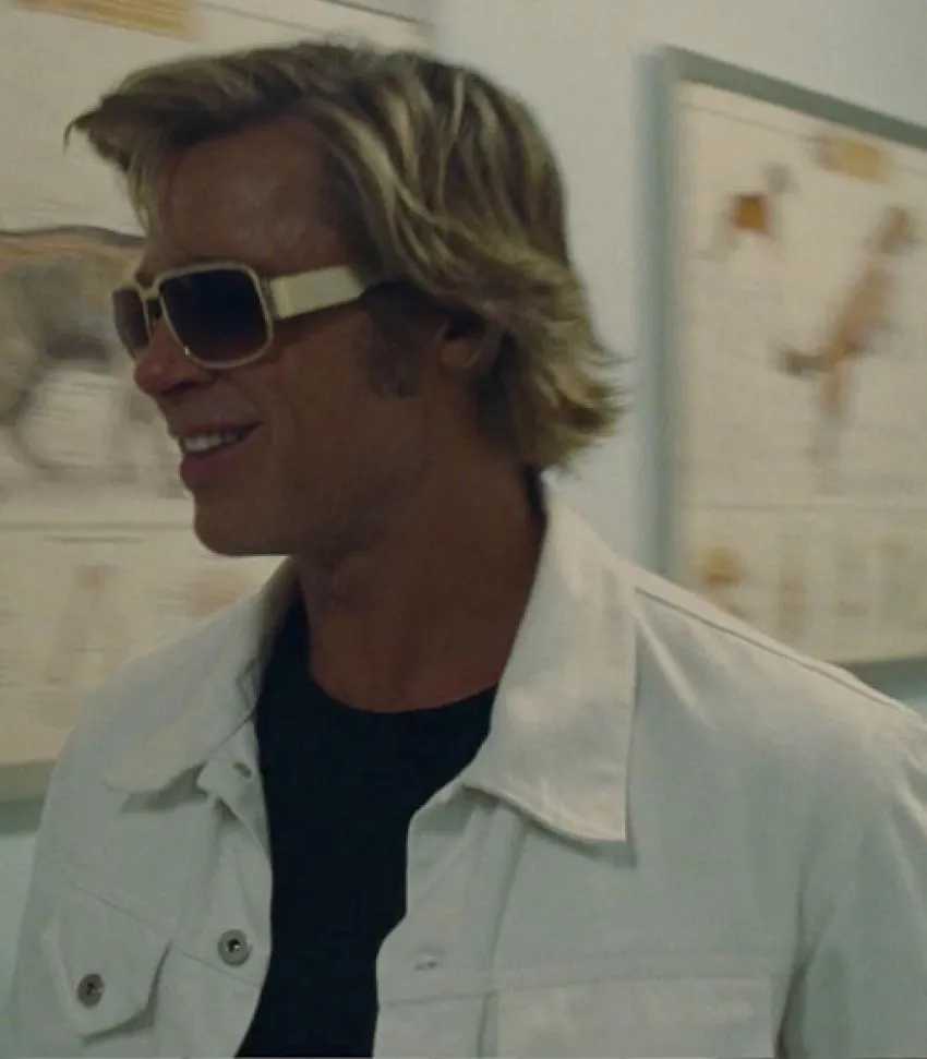 Brad Pitt as Cliff Booth Pitt as Cliff Booth in Once Upon a Time in Hollywood