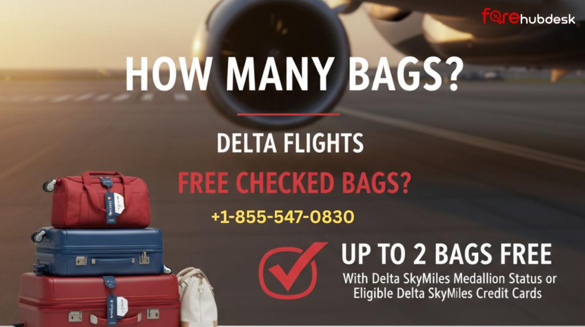 How Many Bags Can You Check For Free On Delta Flights? by farehubdesk