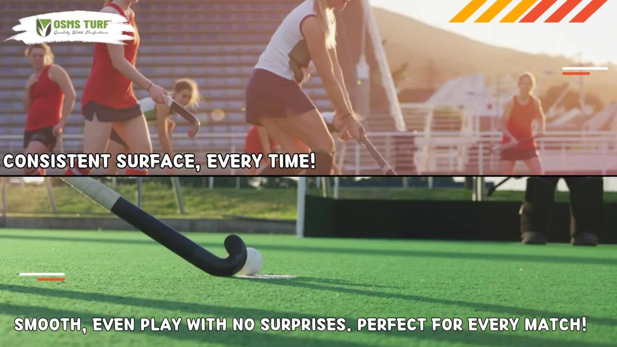 Sustainable Artificial Hockey Turf Solutions For Modern Stadiums by OSMS Turf