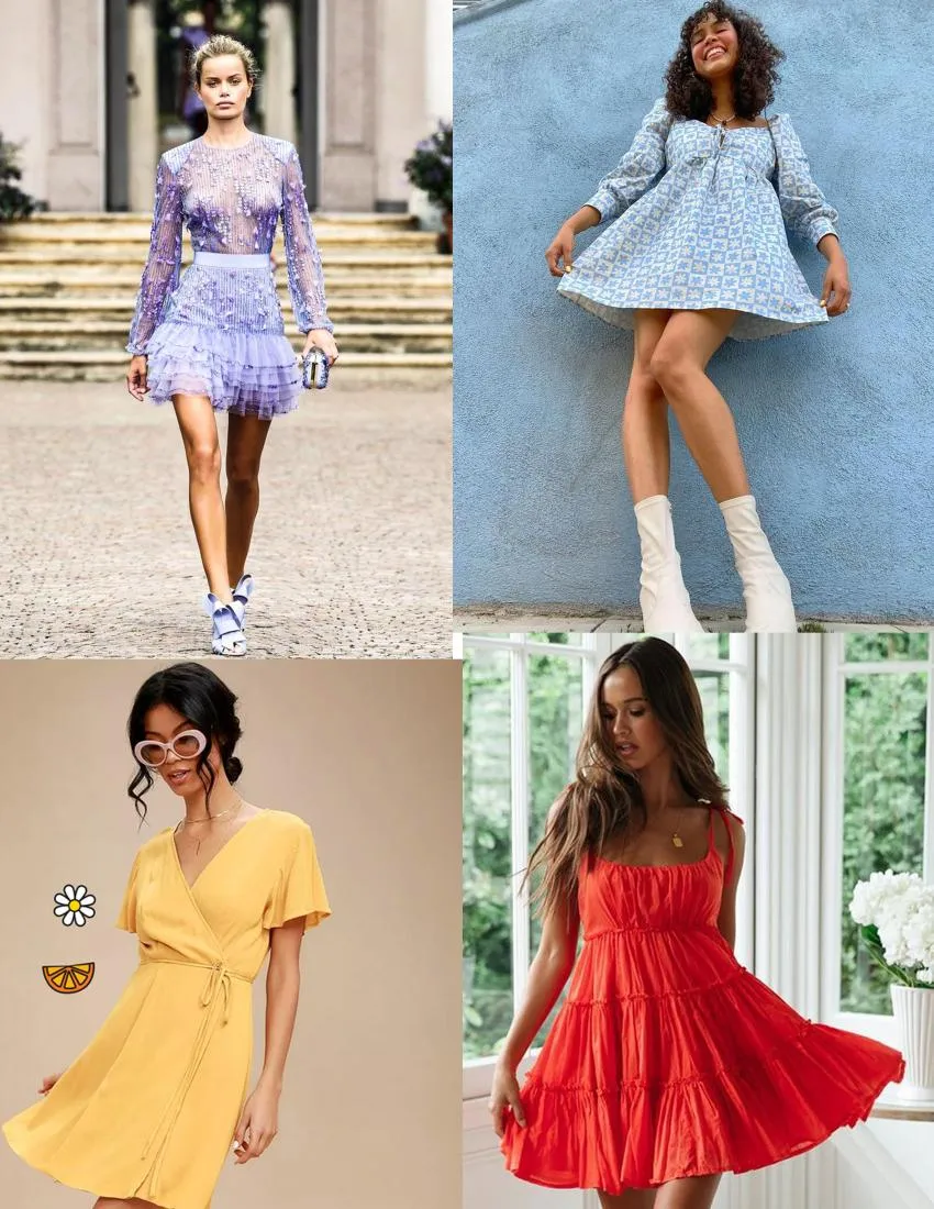 Flamboyant Dresses