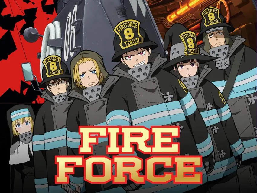 FireForce Promo Fire Force Anime Streaming Hulu Adult Swim Toonami Streaming