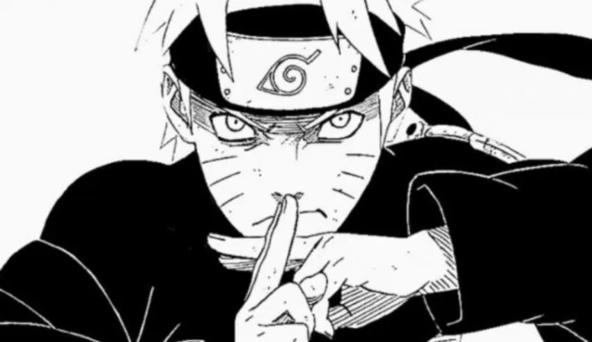 Naruto naruto manga panel