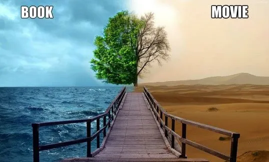 The difference between books and movies