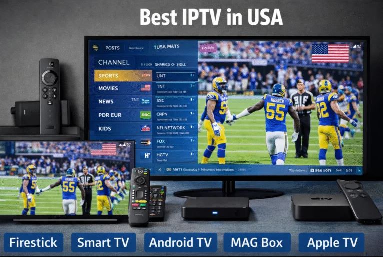 Best IPTV Service In The USA (4K Ready): How To Choose A Reliable IPTV Provider For Any Device by kafeelansari1