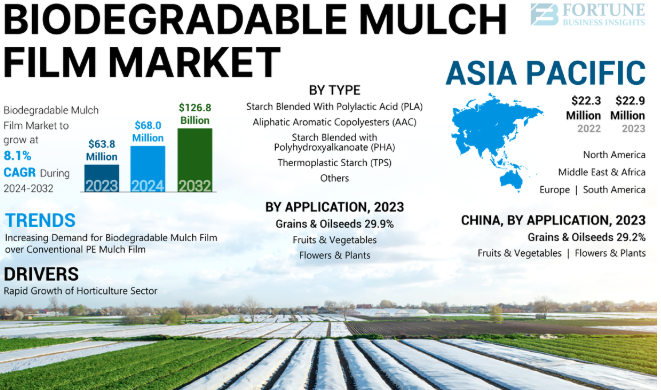 Biodegradable Mulch Film Market Adoption Rate And Regional Analysis 2032 by olivia