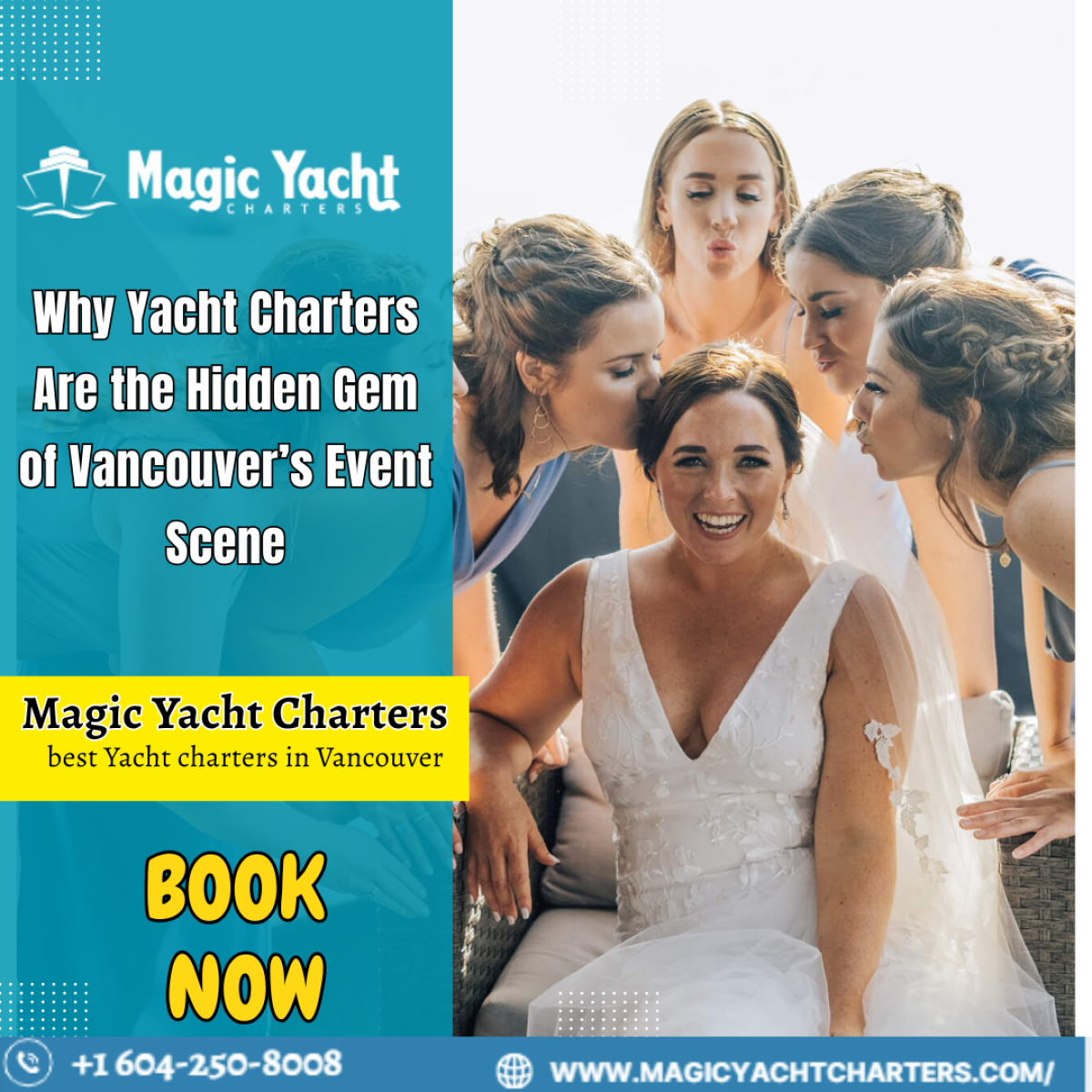 Why Yacht Charters Are The Hidden Gem Of Vancouver’s Event Scene by Magic Yacht Charters
