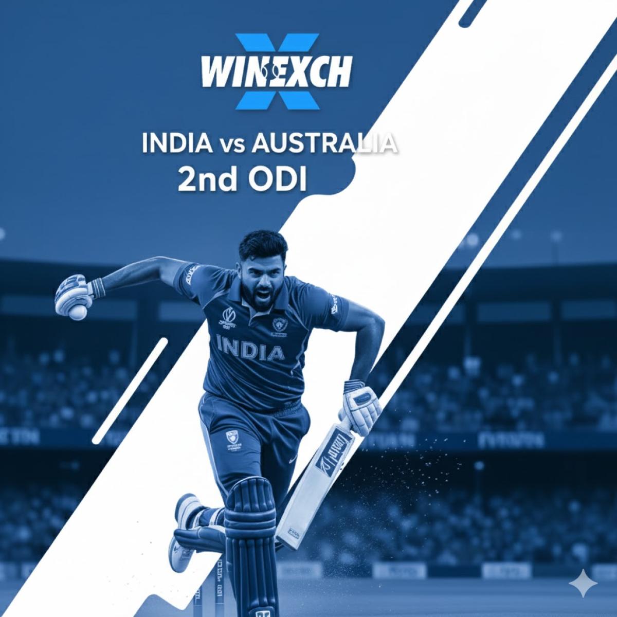 India Vs Australia 2nd ODI: - Can India Keep The Trophy Dream Alive? by Winexchange
