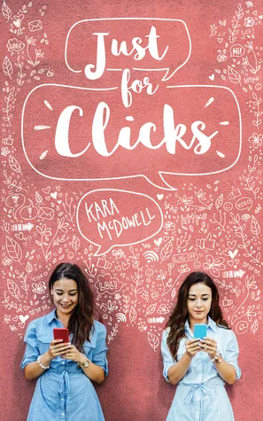 Sólo por clics Book cover for Just for Clicks, an underrated young adult book