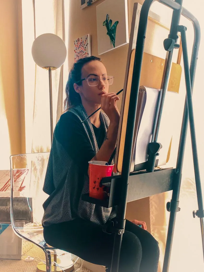 painting my life scripting my life