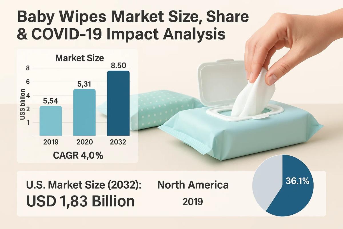 Baby Wipes Market Growth Insights, Key Trends & Forecast 2025–2032 by Industry Outlook