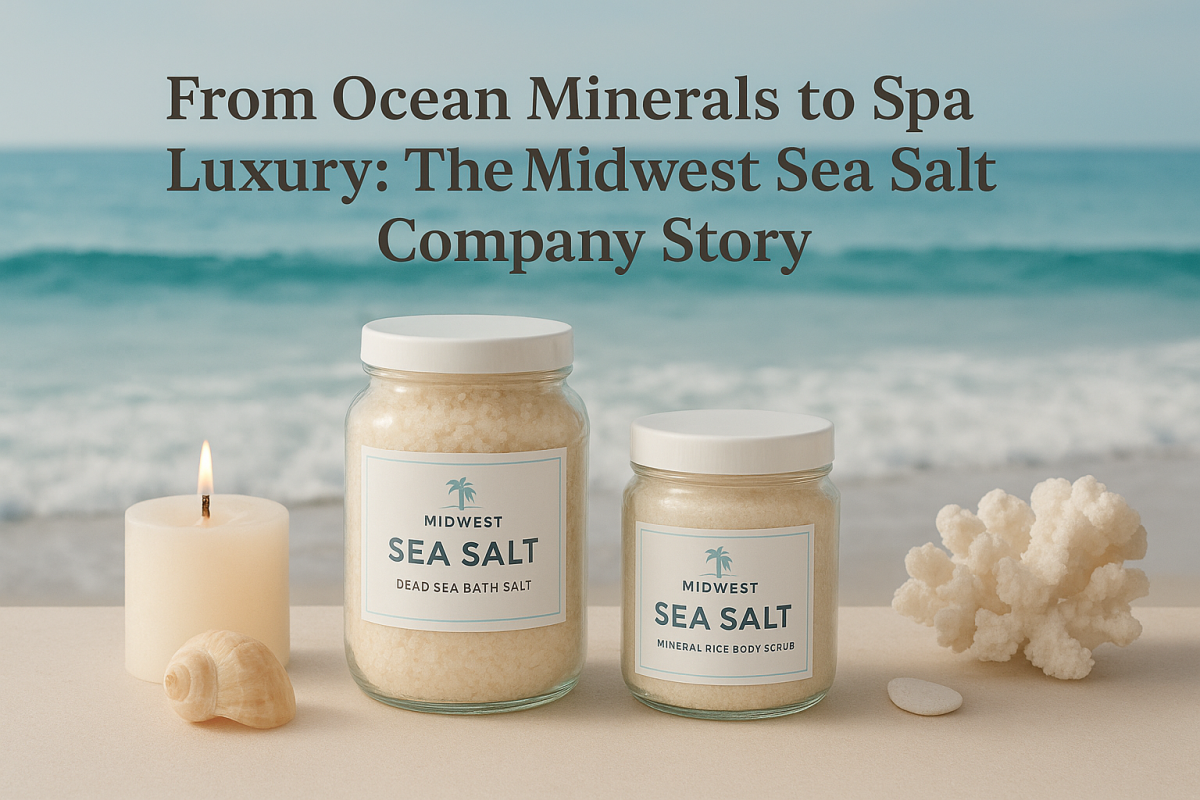 From Ocean Minerals To Spa Luxury: The Midwest Sea Salt Company Story by The Midwest Sea Salt Comp