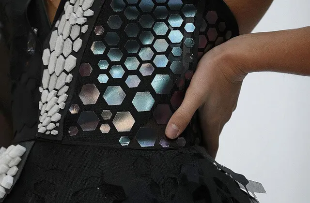 Colour Changing Graphene Dress