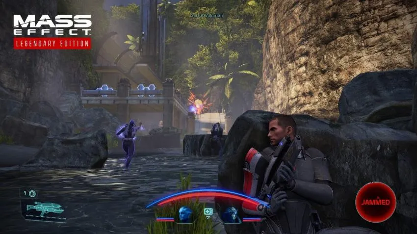 Mass Effect 1 remastered graphics on Virmire mission