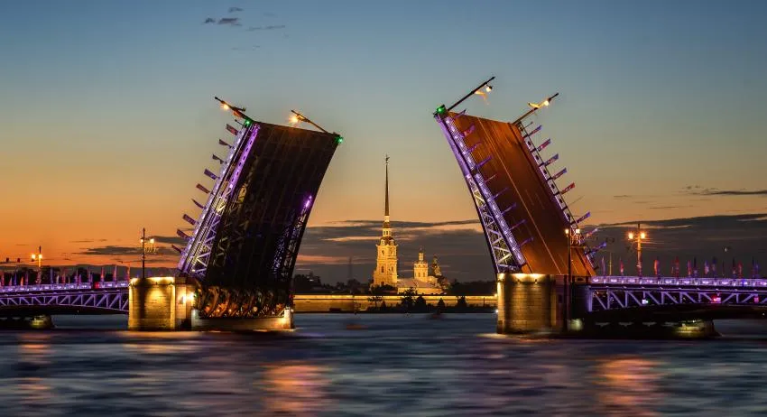 Bridge in Saint-Petersburg