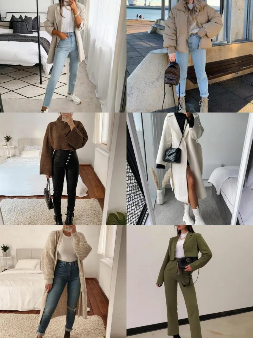Winter wear guidelines for pear shaped bodies