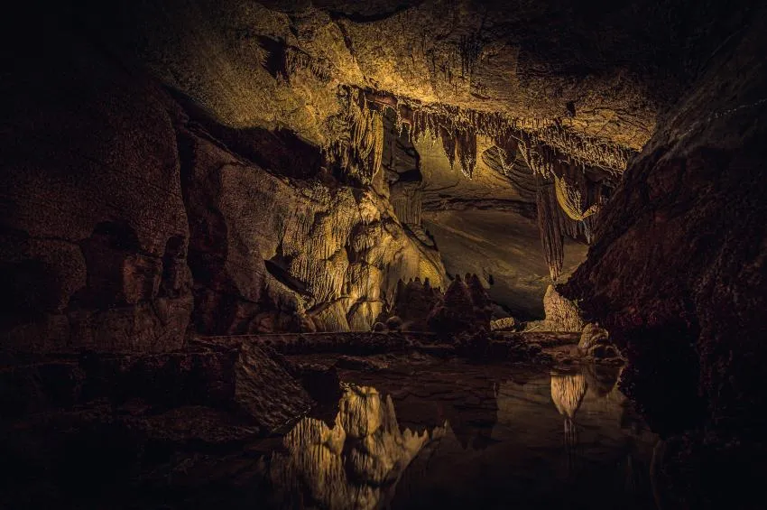 A cave
