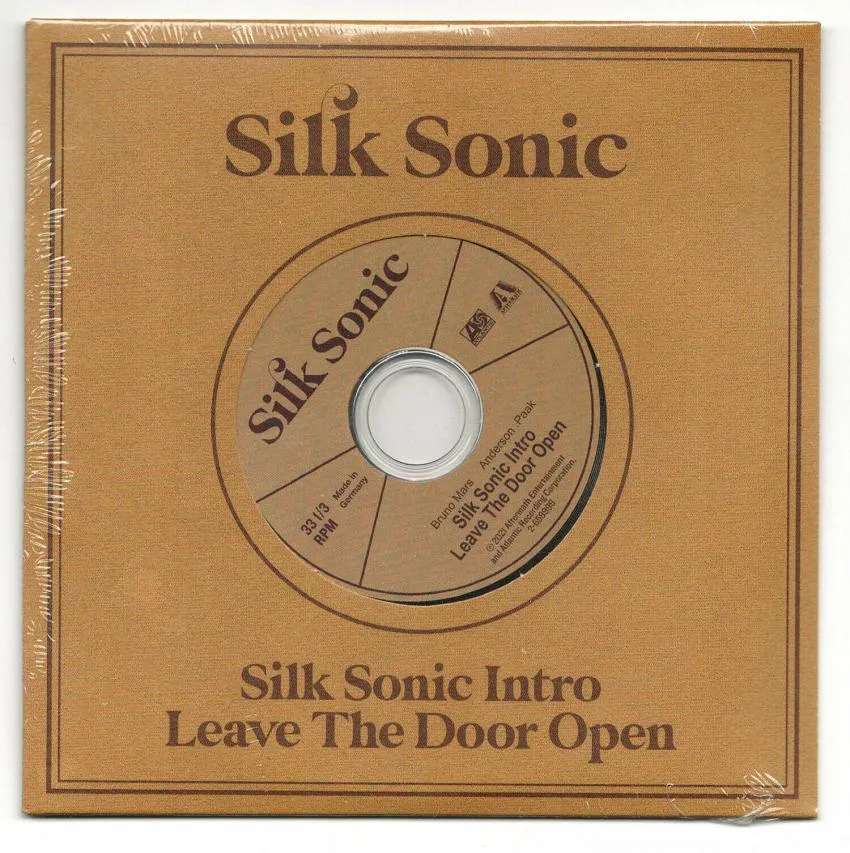 Artwork for Silk Sonic's first single
