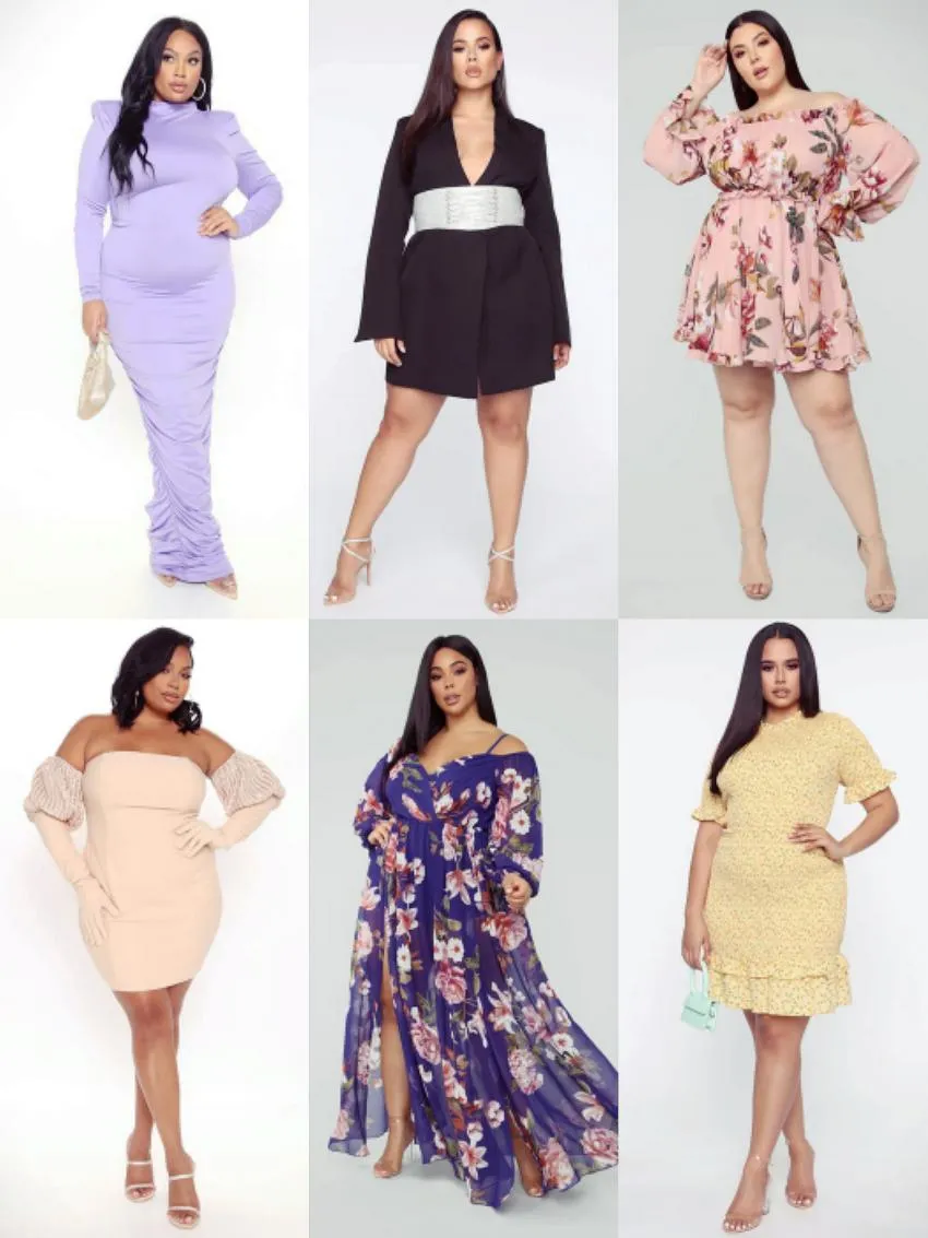 Styling Guide to wear a Dress for plus-sized body