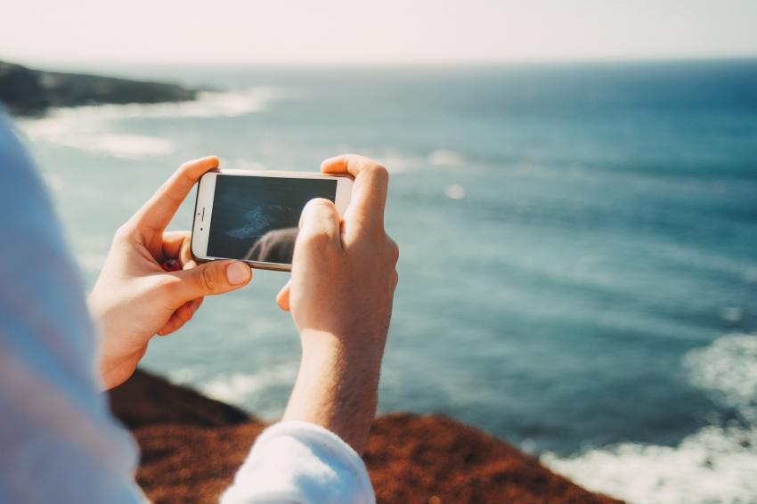 Taking a video for Instagram Content ideas for personal Instagram posts
