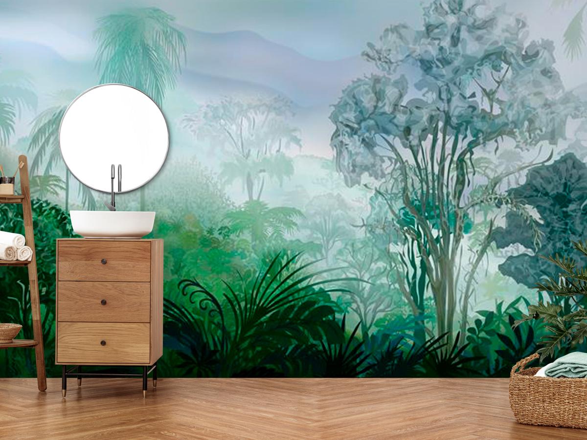 Unique Ways To Decorate With Jungle Inspired Wallpaper Unique Ways To Decorate With Jungle Inspired Wallpaper by giffywallsindia