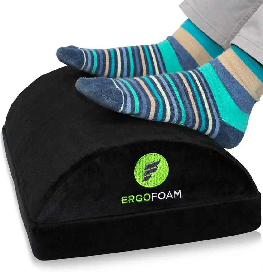 Foot rest for computer ergonomics 