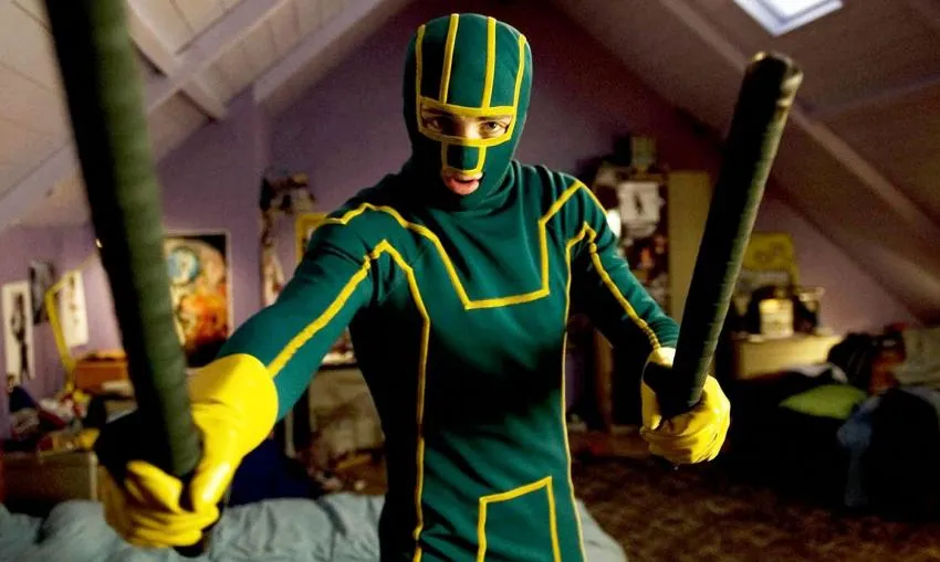 Kick-Ass movie still kick-ass 2010 movie still aaron taylor johnson suit
