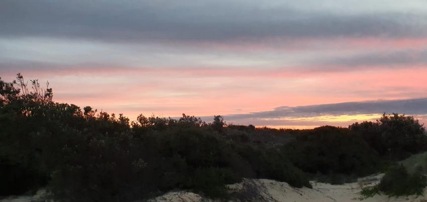 Beautiful sunset beach landscape Beautiful sunset beach landscape photo for personal Instagram