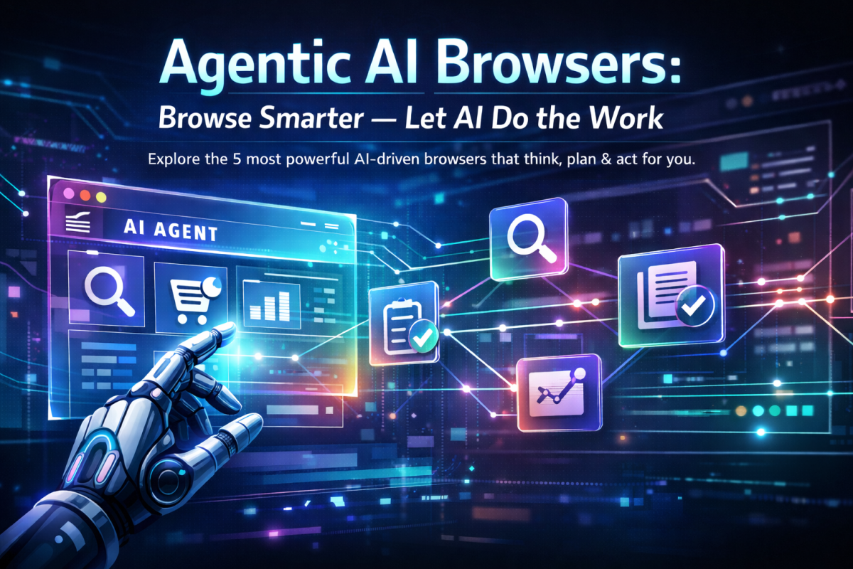 The 5 Most Powerful Agentic AI Browsers You Can Try Today by Nate Patel