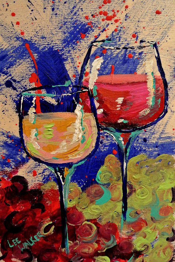 Wine painting Wine painting, French designs and themed ideas for decor