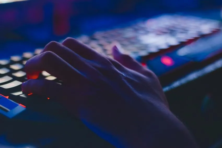 hand over keyboard technology