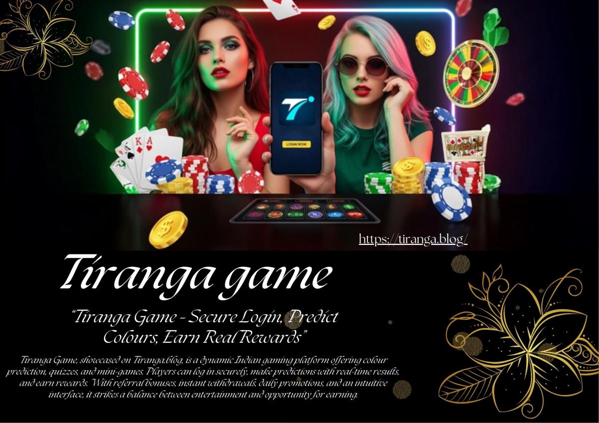 Tiranga Game – Complete Guide To Online Colour Prediction And Gaming by Tirangagame10